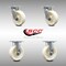 Service Caster 6 Inch Stainless Steel Nylon Caster Set with Roller Bearing 2 Swivel 2 Rigid SCC SCC-SS30S620-NYR-2-R-2 - alternate 3